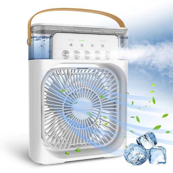 Ventilador de Gelo e Umidificador Portátil Fresh Air