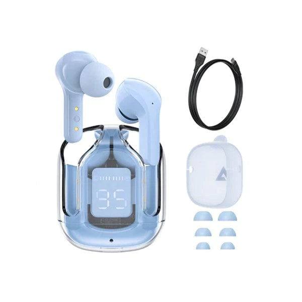 Fone de Ouvido Bluetooth TWS T6 Crystal - Loja Marviva