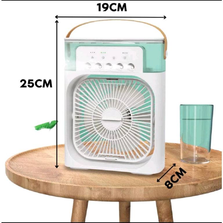 Ventilador de Gelo e Umidificador Portátil Fresh Air