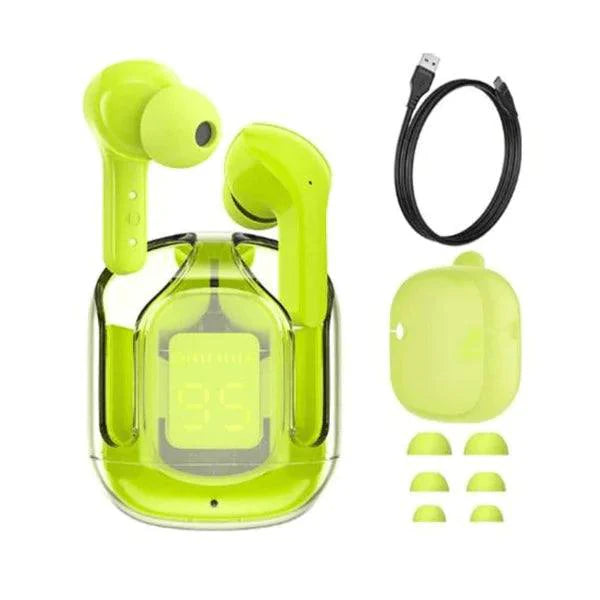 Fone de Ouvido Bluetooth TWS T6 Crystal - Loja Marviva